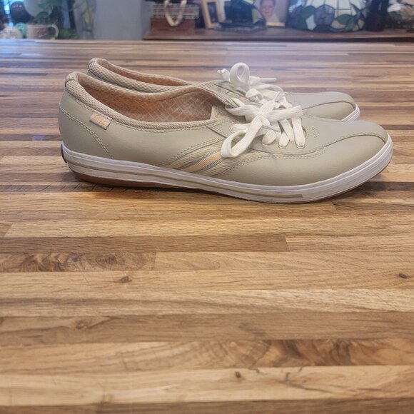 Keds Stone Oxford Bicycle Toe Leather Sneakers - Picture 5 of 12